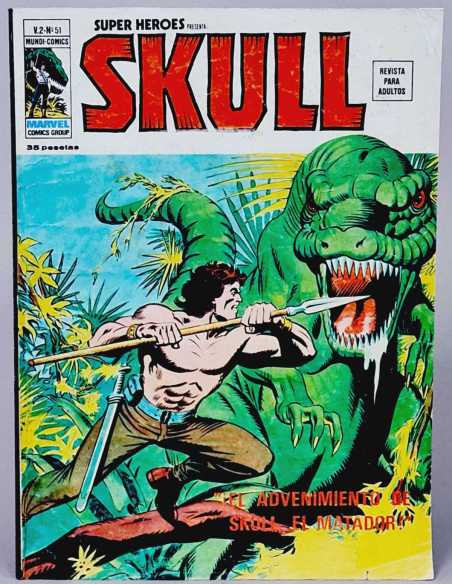 BUEN ESTADO SÚPER HÉROES 51 SKULL EL MATADOR VOL2 VOLUMEN VOL.2 COMICS MARVEL VERTICE