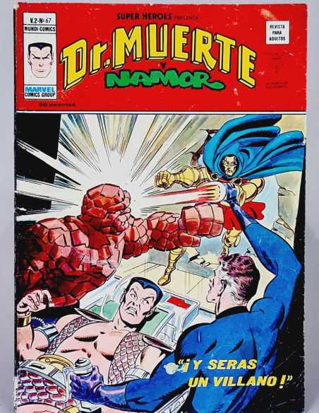 SÚPER HÉROES 67 Y SERÁS UN VILLANO VOL2 VOLUMEN VOL.2 COMICS MARVEL VERTICE NORMAL ESTADO