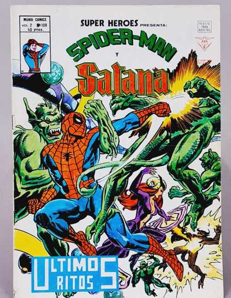 SÚPER HÉROES 108 ÚLTIMOS RITOS VOL2 VOLUMEN VOL.2 COMICS MARVEL VERTICE NORMAL ESTADO
