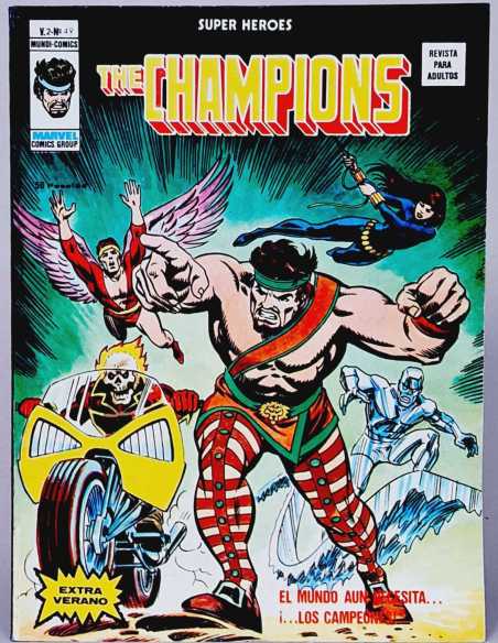 EXCELENTE ESTADO SÚPER HÉROES 49 THE CHAMPIONS EXTRA VOL2 VOLUMEN VOL.2 COMICS MARVEL VERTICE