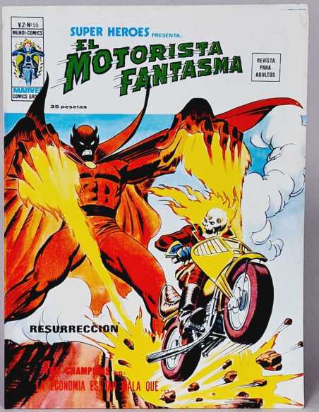 CASI EXCELENTE ESTADO SÚPER HÉROES EL MOTORISTA FANTASMA VOL2 VOLUMEN VOL.2 COMICS MARVEL VERTICE