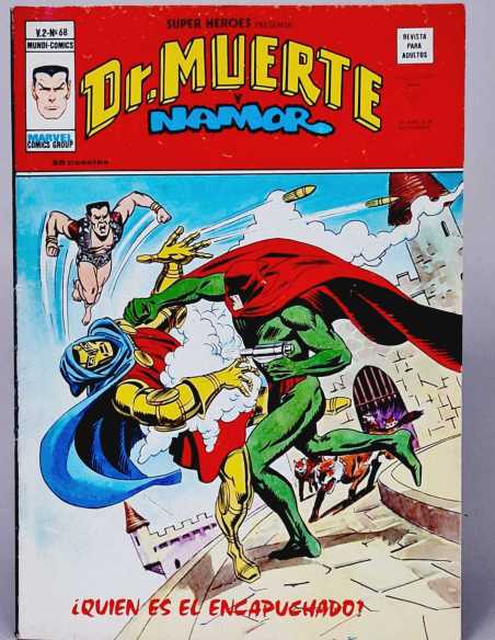 MUY BUEN ESTADO SÚPER HÉROES 68 DOCTOR MUERTE Y NAMOR VOL2 VOLUMEN VOL.2 COMICS MARVEL VERTICE