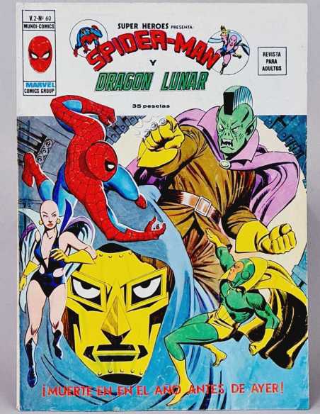 MUY BUEN ESTADO SÚPER HÉROES 60 SPIDER-MAN Y DRAGÓN LUNAR VOL2 VOLUMEN VOL.2 COMICS MARVEL VERTICE