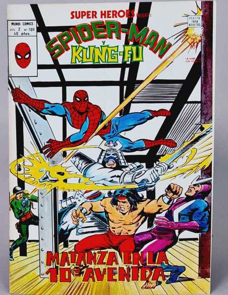 MUY BUEN ESTADO SÚPER HÉROES 91 SPIDER-MAN KUNG FU VOL2 VOLUMEN VOL.2 COMICS MARVEL VERTICE