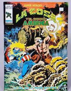 MUY BUEN ESTADO SÚPER HÉROES 91 LA COSA CAPITÁN AMÉRICA...