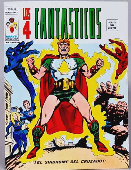 EXCELENTE ESTADO LOS 4 FANTÁSTICOS 17 SÍNDROME DEL CRUZADO VOL2 VOLUMEN VOL.2 COMICS MARVEL VERTICE
