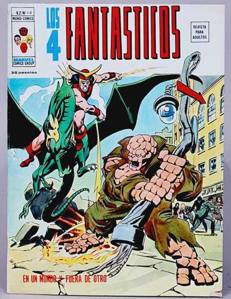 EXCELENTE ESTADO LOS 4 FANTÁSTICOS 14 EN UN MUNDO VOL2 VOLUMEN VOL.2 COMICS MARVEL VERTICE
