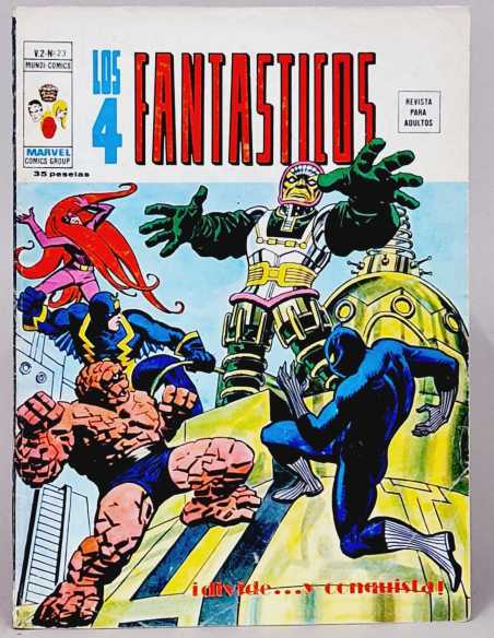 LOS 4 FANTÁSTICOS 15 VOL2 VOLUMEN VOL.2 COMICS MARVEL VERTICE NORMAL ESTADO