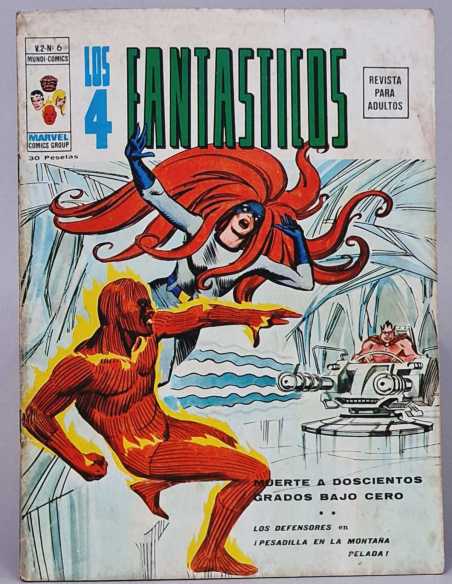 LOS 4 FANTÁSTICOS 6 MUERTE A DOSCIENTOS VOL2 VOLUMEN VOL.2 COMICS MARVEL VERTICE NORMAL ESTADO