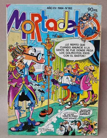 BUEN ESTADO MORTADELO 182 IBÁÑEZ 1984 CÓMICS BRUGUERA