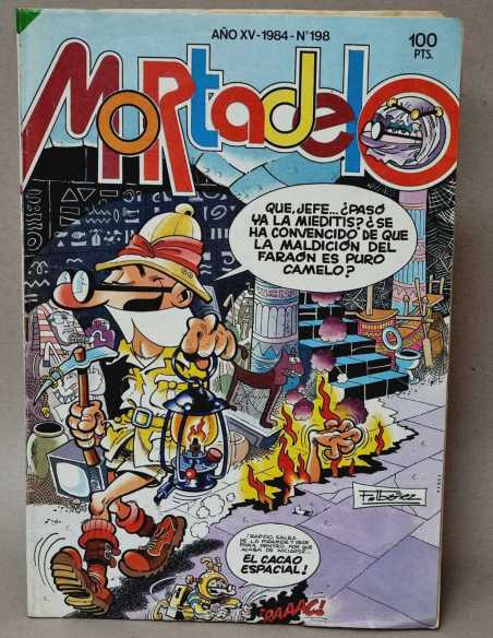 BUEN ESTADO MORTADELO 198 IBÁÑEZ 1984 CÓMICS BRUGUERA