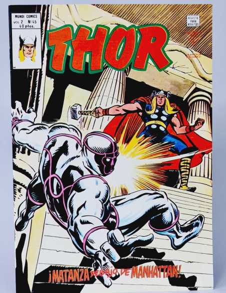 DE KIOSCO ESTADO THOR 45 MATANZA DEBAJO DE MANHATTAN VOL2 VOLUMEN VOL.2 MARVEL COMICS VÉRTICE