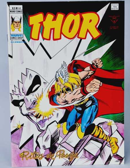 DE KIOSCO ESTADO THOR 43 RITOS DE PASAJE VOL2 VOLUMEN VOL.2 MARVEL COMICS VÉRTICE