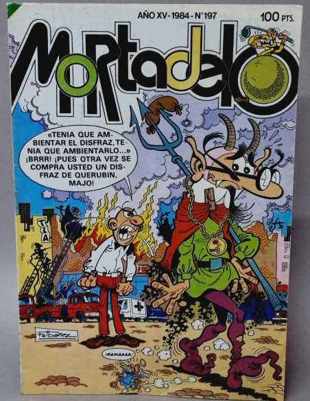 BUEN ESTADO MORTADELO 197 IBÁÑEZ 1984 CÓMICS BRUGUERA
