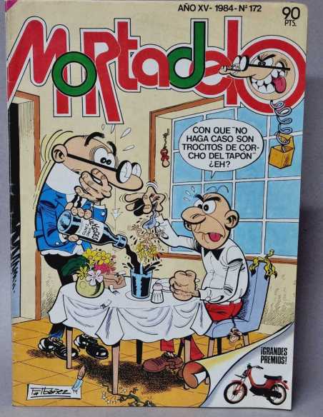 BUEN ESTADO MORTADELO 172 IBÁÑEZ 1984 CÓMICS BRUGUERA