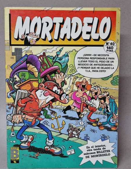 MUY BUEN ESTADO MORTADELO 40 CÓMICS EDICIONES B