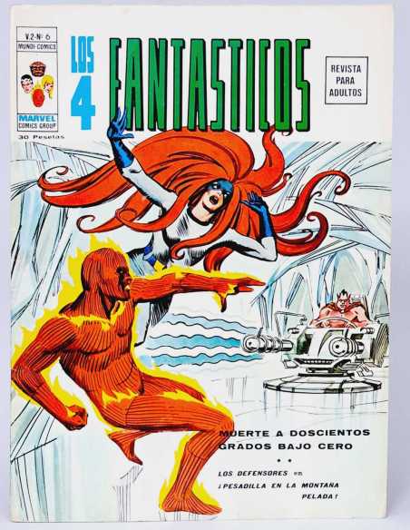 EXCELENTE ESTADO LOS 4 FANTÁSTICOS 6 MUERTE A DOSCIENTOS MARVEL VOL2 VOLUMEN VOL.2 CÓMICS VÉRTICE