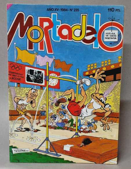 MUY BUEN ESTADO MORTADELO 235 IBAÑEZ 1984 CÓMICS BRUGUERA