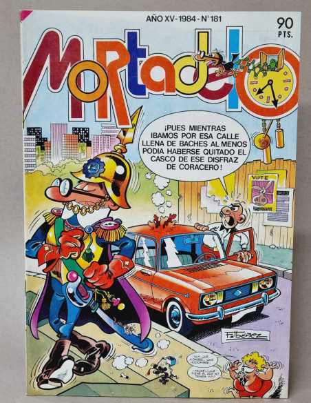 MUY BUEN ESTADO MORTADELO 181IBAÑEZ 1984 CÓMICS BRUGUERA