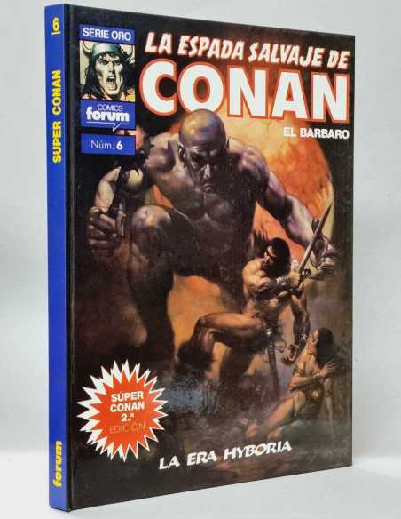 EXCELENTE ESTADO SUPER CONAN 6 LA ERA HYBORIA SEGUNDA COMICS FORUM