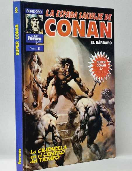 EXCELENTE ESTADO SUPER CONAN 8 LA CIUDADELA EN EL CENTRO DEL TIEMPO SEGUNDA COMICS FORUM