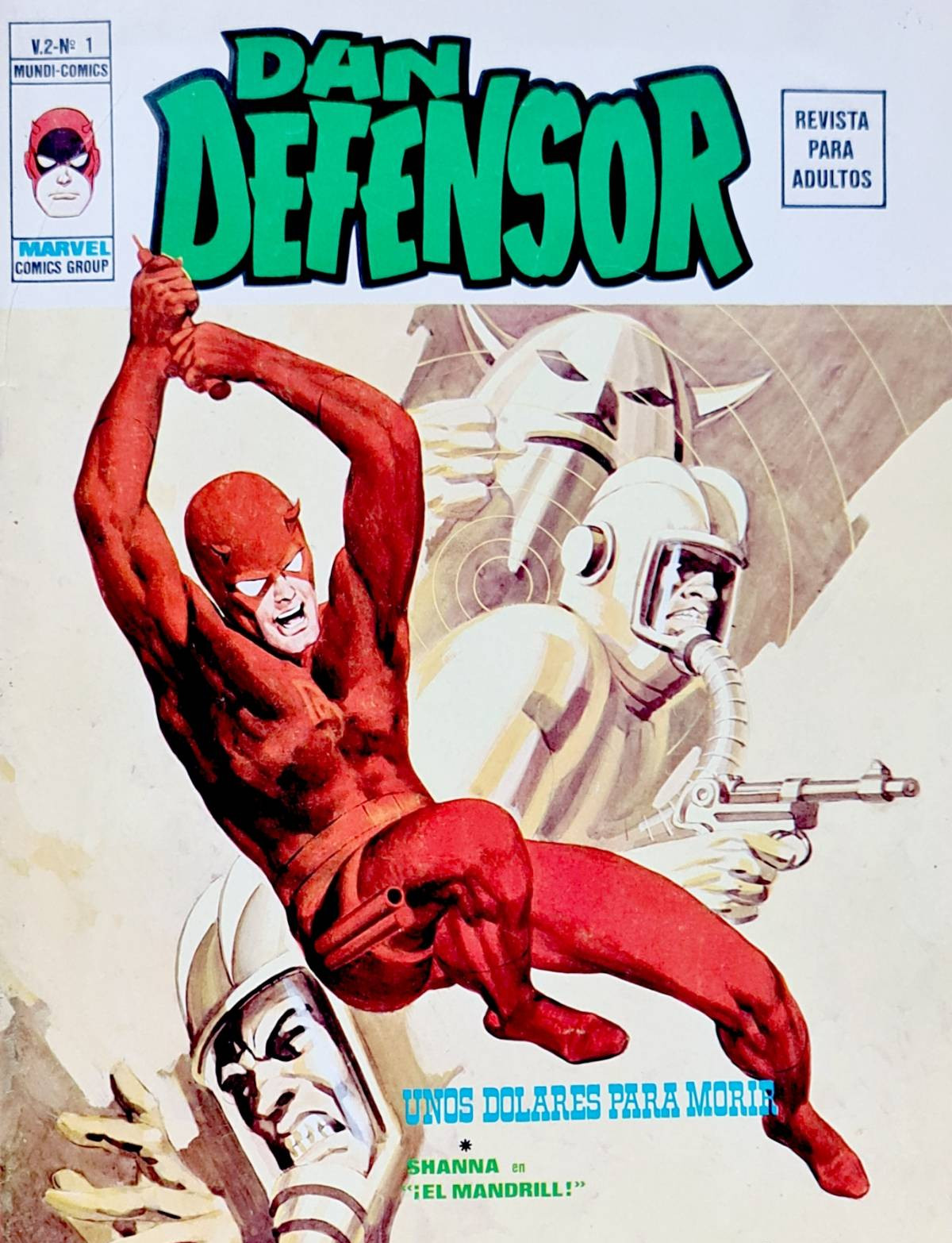 Colección Dan Defensor Vol.2 Cómics Vértice Marvel