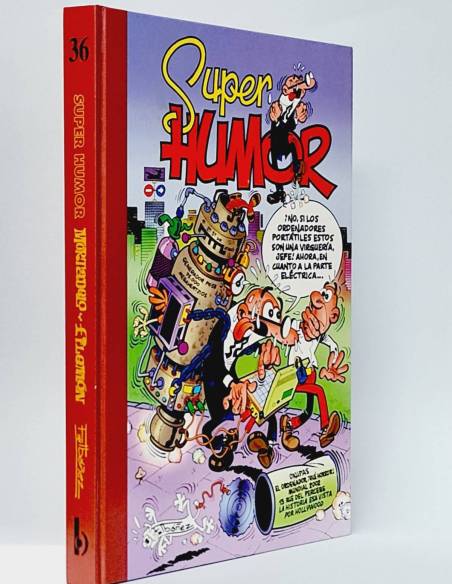 DE KIOSCO SUPER HUMOR MORTADELO Y FILEMÓN 36 SEGUNDA COMICS EDICIONES B TAPA DURA