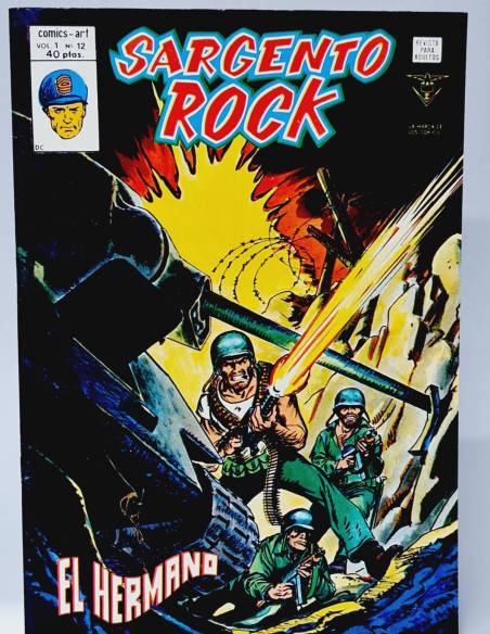 DE KIOSCO SARGENTO ROCK 12 EL HERMANO MARVEL MUNDI COMICS VERTICE
