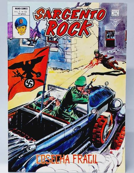 DE KIOSCO SARGENTO ROCK 13 COSECHA FRAGIL MARVEL MUNDI COMICS VERTICE