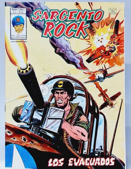 DE KIOSCO SARGENTO ROCK 10 LOS EVACUADOS MARVEL MUNDI COMICS VERTICE