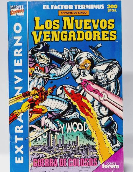 MUY BUEN ESTADO LOS NUEVOS VENGADORES EL FACTOR TERMINUS EXTRA INVIERNO ESPECIAL MARVEL COMICS FORUM