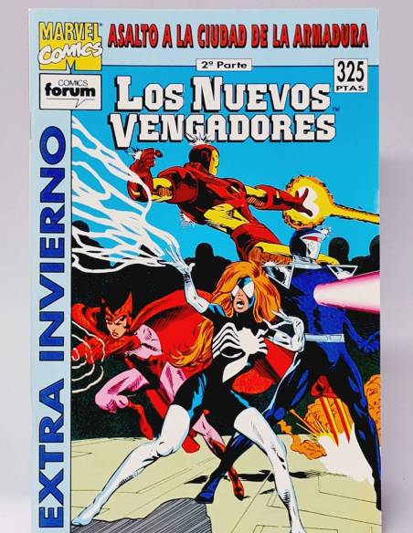 DE KIOSCO LOS NUEVOS VENGADORES ASALTO A LA CIUDAD EXTRA INVIERNO ESPECIAL MARVEL COMICS FORUM
