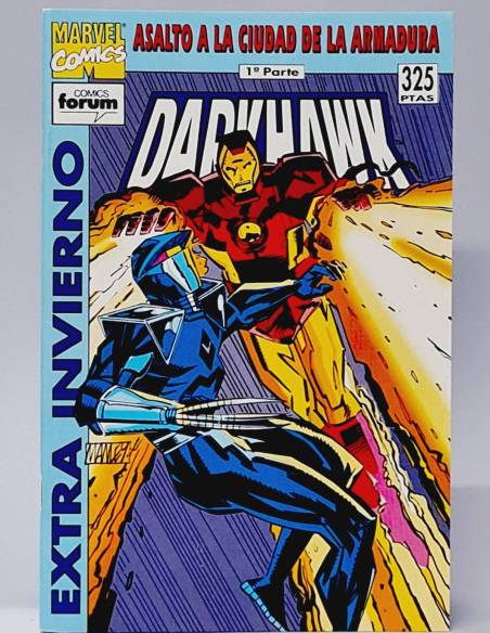 DE KIOSCO DARKHAWK EXTRA INVIERNO ASALTO A LA CIUDAD DE LA ARMADURA ESPECIAL MARVEL COMICS FORUM