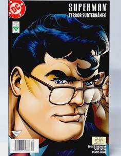 CASI EXCELENTE ESTADO SUPERMAN TERROR SUBTERRÁNEO DC...