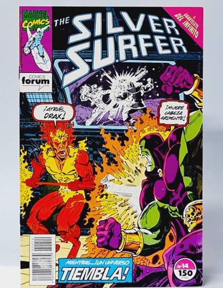 EXCELENTE ESTADO THE SILVER SULFER 14 VOL1 VOLUMEN VOL.1 MARVEL CÓMICS FORUM MIENTRAS UN UNIVERSO
