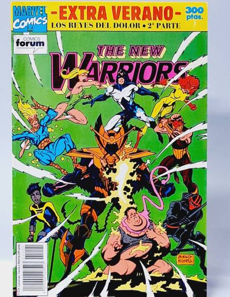 CASI EXCELENTE ESTADO THE NEW WARRIORS EXTRA VERANO ESPECIAL MARVEL CÓMICS FORUM