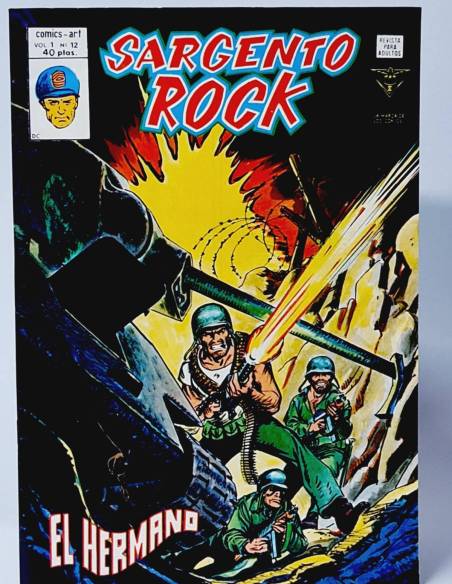 DE KIOSCO ESTADO SARGENTO ROCK 12 EL HERMANO MUNDI COMICS MARVEL VERTICE