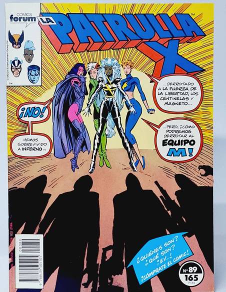 EXCELENTE ESTADO LA PATRULLA X 89 VOL1 VOLUMEN VOL.1 MARVEL COMICS FORUM