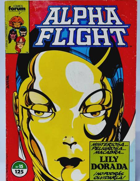 BUEN ESTADO ALPHA FLIGHT MARVEL HULK COMICS FORUM SEGUNDA EDICIÓN