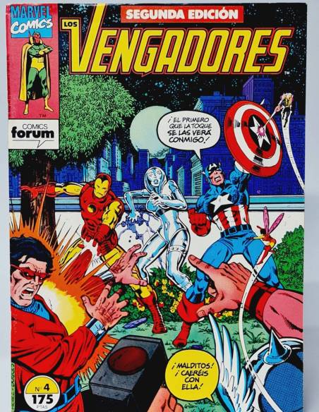 MUY BUEN ESTADO LOS VENGADORES 4 MARVEL HULK COMICS FORUM SEGUNDA EDICIÓN