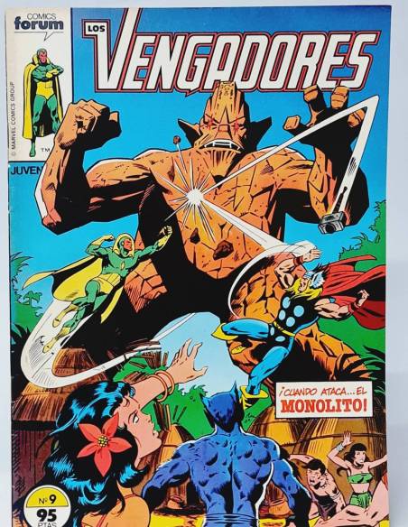 LOS VENGADORES 9 MARVEL HULK COMICS FORUM NORMAL ESTADO