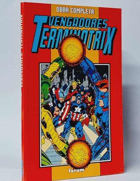 CASI EXCELENTE VENGADORES TERMINATRIX OBRA COMPLETA RETAPADO MARVEL COMICS FORUM