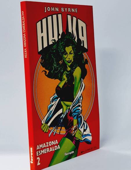 EXCELENTE ESTADO HULKA AMAZONA ESMERALDA 2 JOHN BIRNE MARVEL COMICS FORUM
