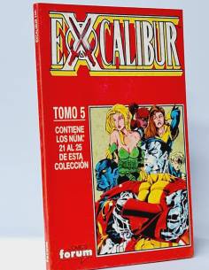 MUY BUEN ESTADO EXCALIBUR TOMO 5 DEL 21 AL 25 RETAPADO...