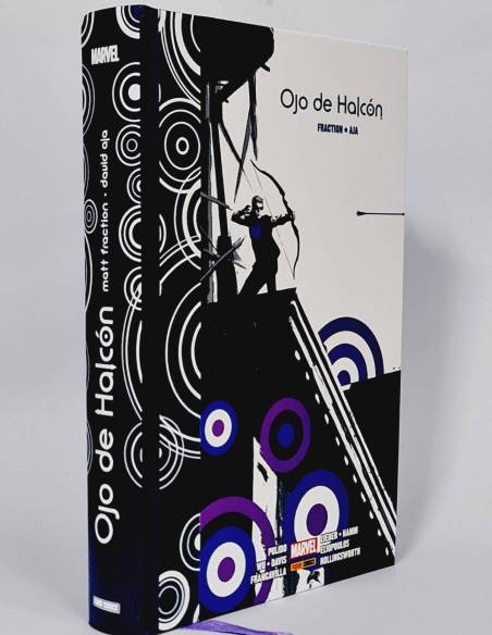 DE KIOSCO OJO DE HALCÓN INTEGRAL MARVEL COMICS PANINI TAPA DURA