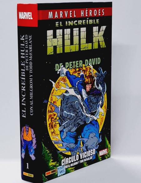 DE KIOSCO EL INCREÍBLE HULK 1 CÍRCULO VICIOSO MARVEL HÉROES 106 OMNIGOLD COMICS PANINI