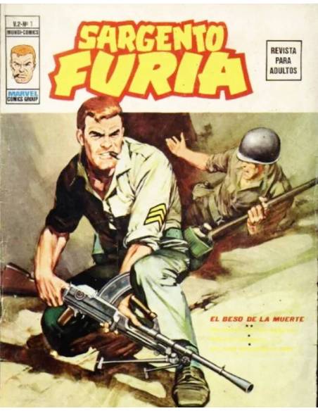 SUELTOS PREGUNTAR SARGENTO FURIA VOL2 COMPLETA VOLUMEN VOL.2 MARVEL CÓMICS VERTICE MUY BUEN ESTADO