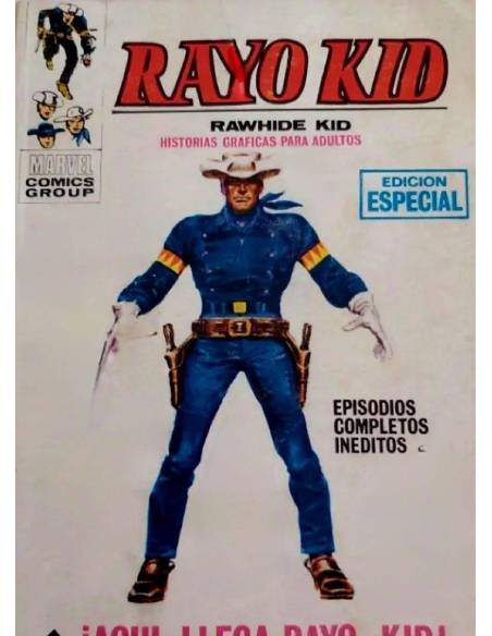 SUELTOS PREGUNTAR RAYO KID COMPLETA MARVEL TACO COMICS VERTICE MUY BUEN ESTADO
