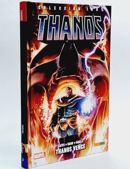 DE KIOSCO THANOS 3 VENCE COLECCIÓN 100% MARVEL COMICS PANINI TAPA DURA