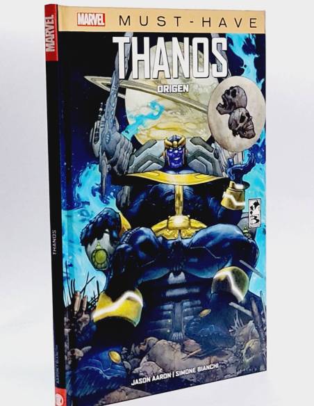 DE KIOSCO THANOS ORIGEN MUST HAVE MARVEL PANINI CÓMICS TAPA DURA